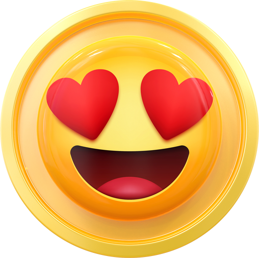 Love emoji 3D icon